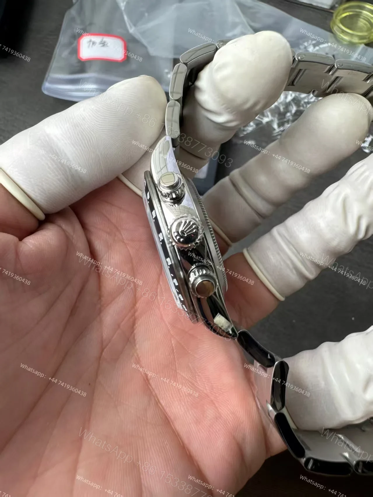 View 12 of Rolex Daytona 116500 Customization Blaken Paul Newman 4130 Movement Best Super Clone