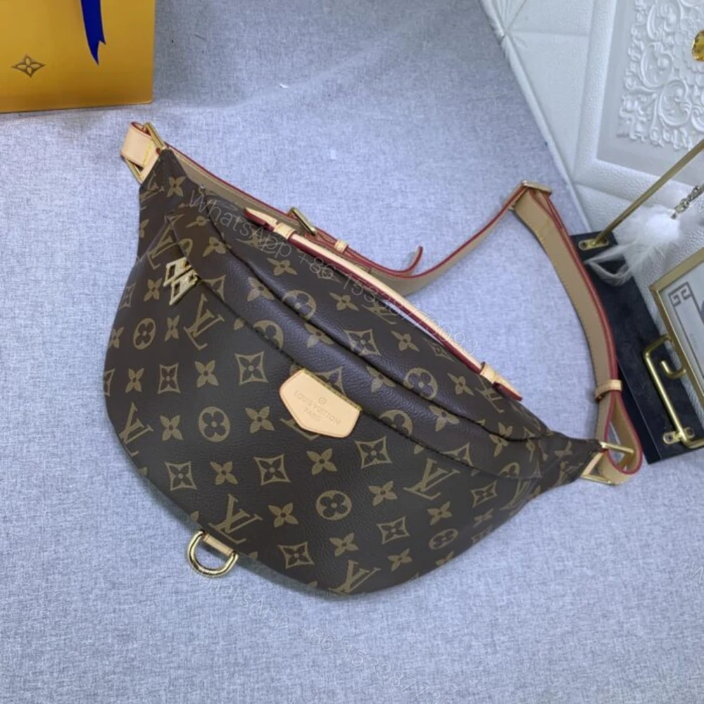 View 3 of Louis Vuitton Monogram Bumbag Brown 37Cm M43644