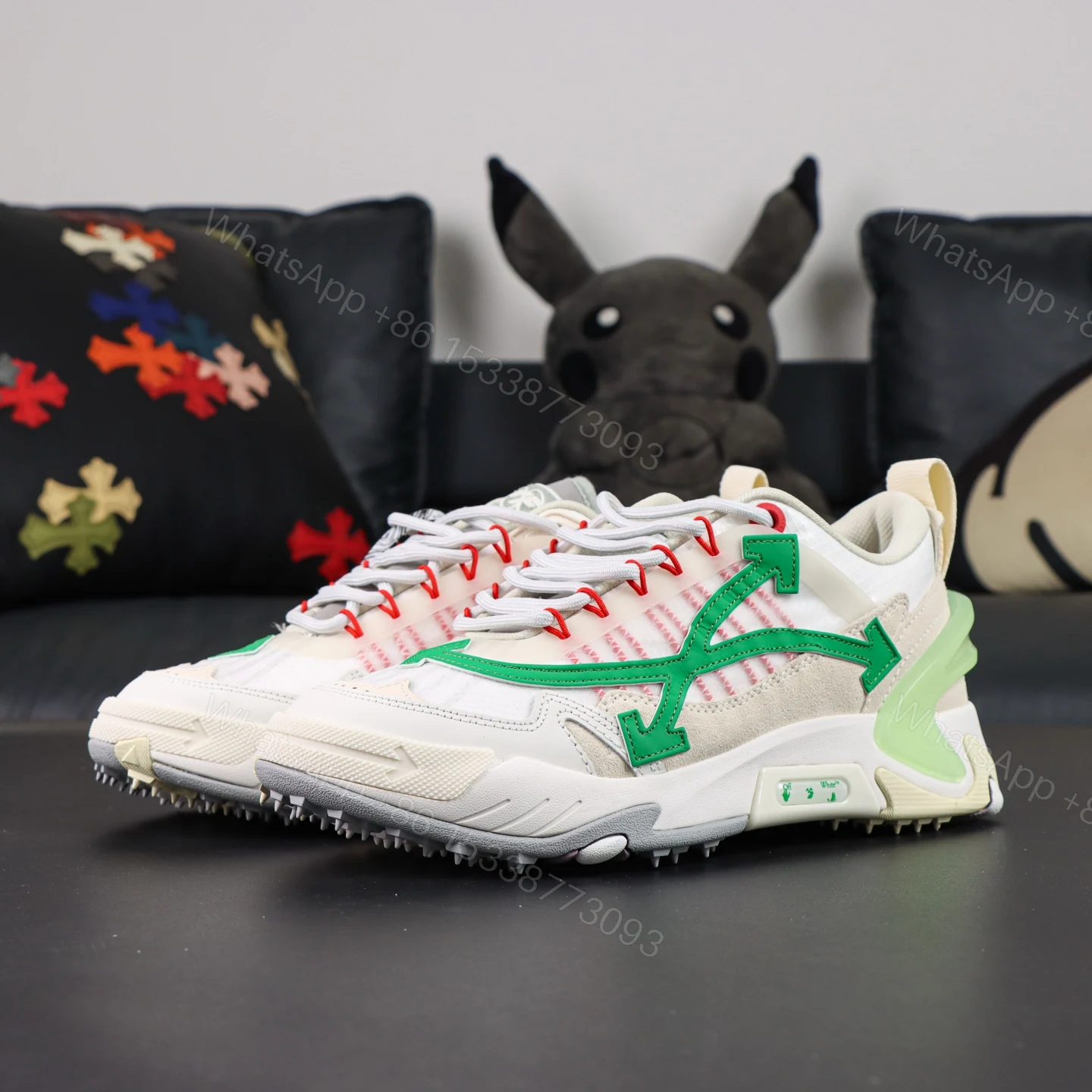 View 9 of Off White ODSY 1000 Cream Green Reps