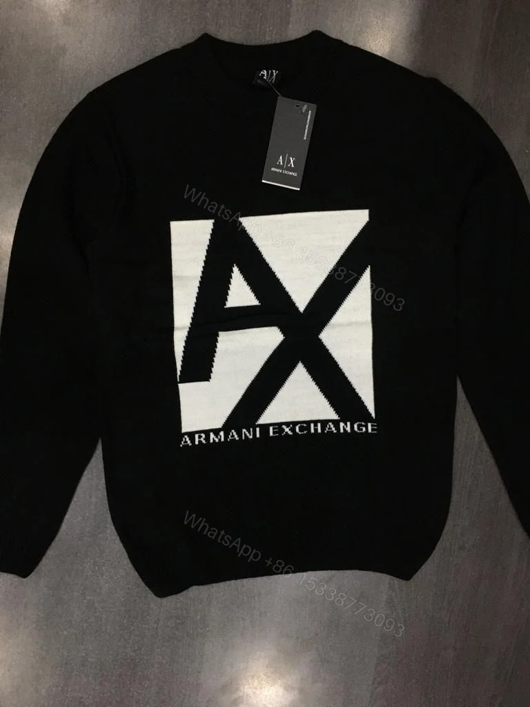 View 2 of First Copy Armani Exclusive Knits Heavy Sweaters