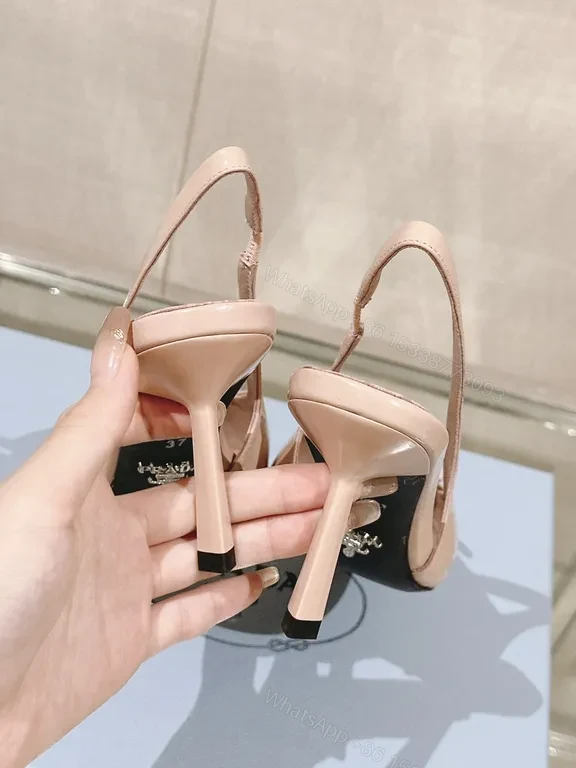 View 5 of Chic Pink Pointed Slingbacks â€” Luxury Comfort, Day to Night