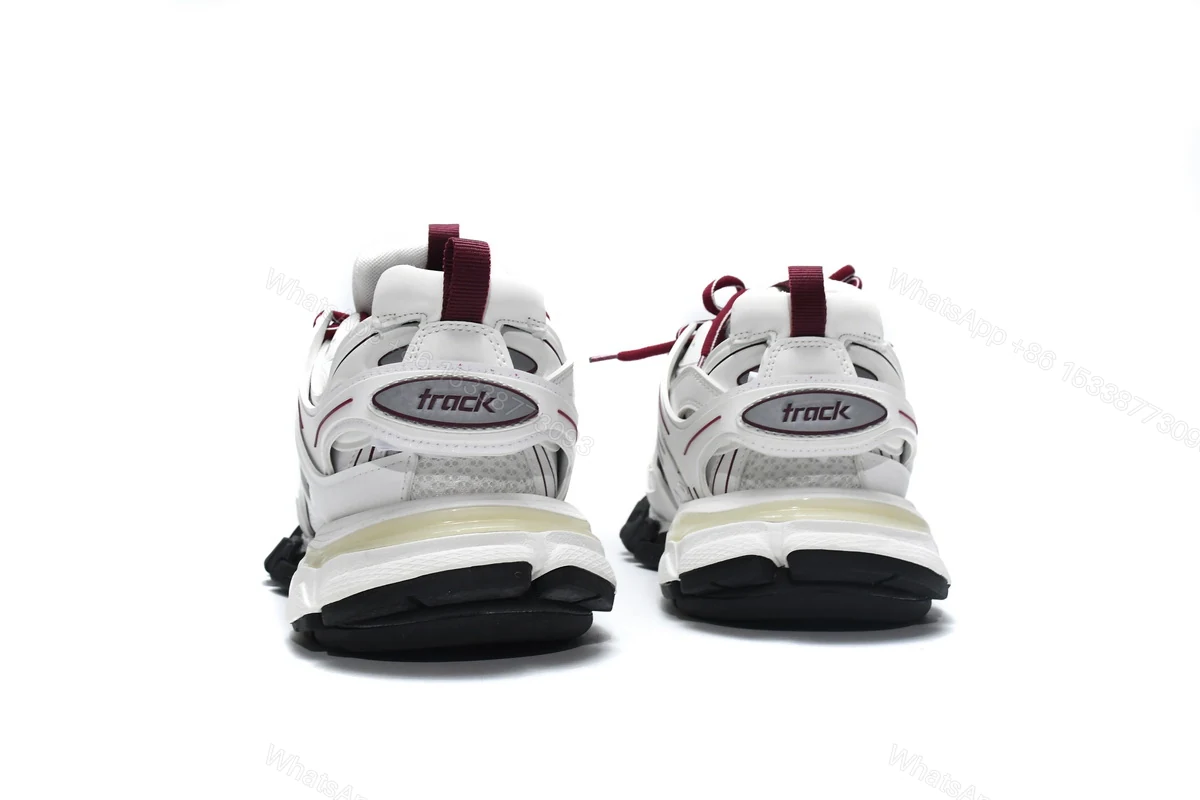 View 3 of Balenciaga Track White Claret Red 542436 W1JH 1915