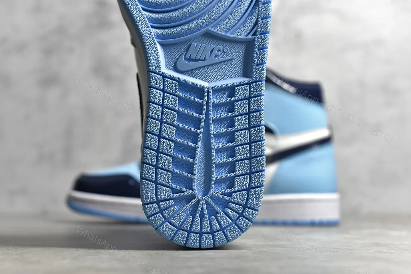 View 7 of Air Jordan 1 Retro High Blue Chill Reps