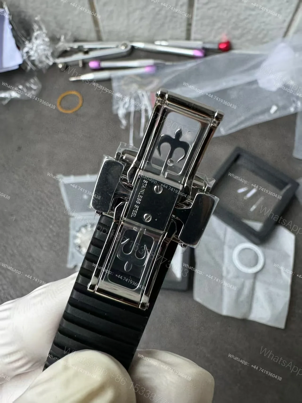 View 17 of Patek Philippe Super Clone Aquanaut 5167A-001 40MM Black dial