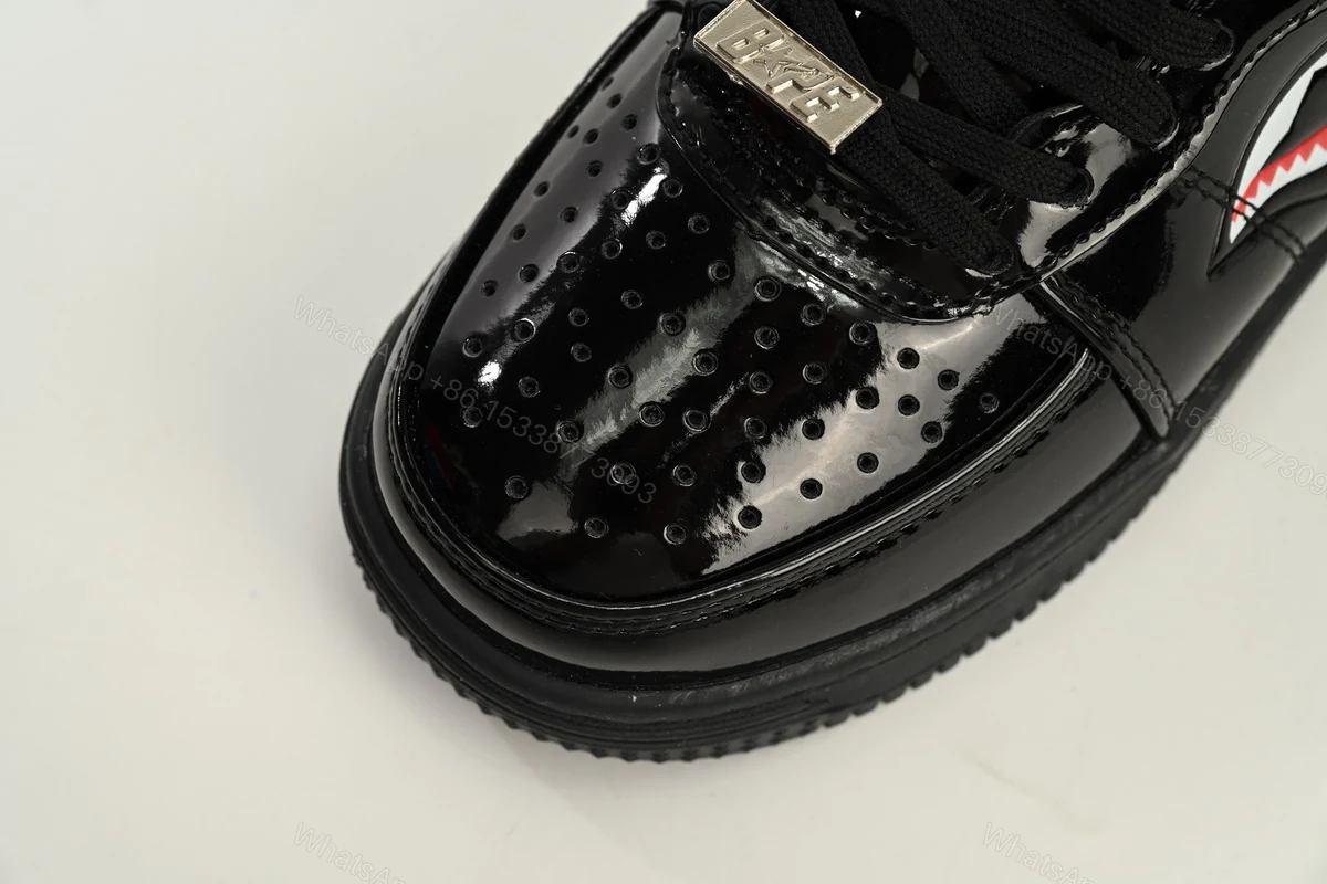 View 5 of A Bathing Ape Bape Sta Low Shark Black