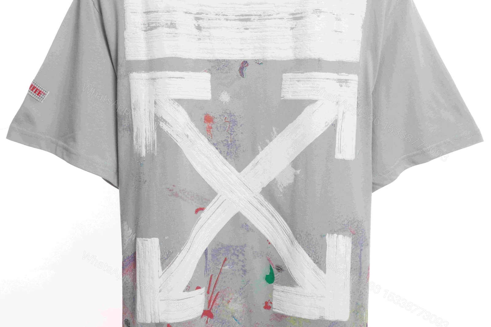 View 6 of Off-White Fireworks T-Shirt Grey