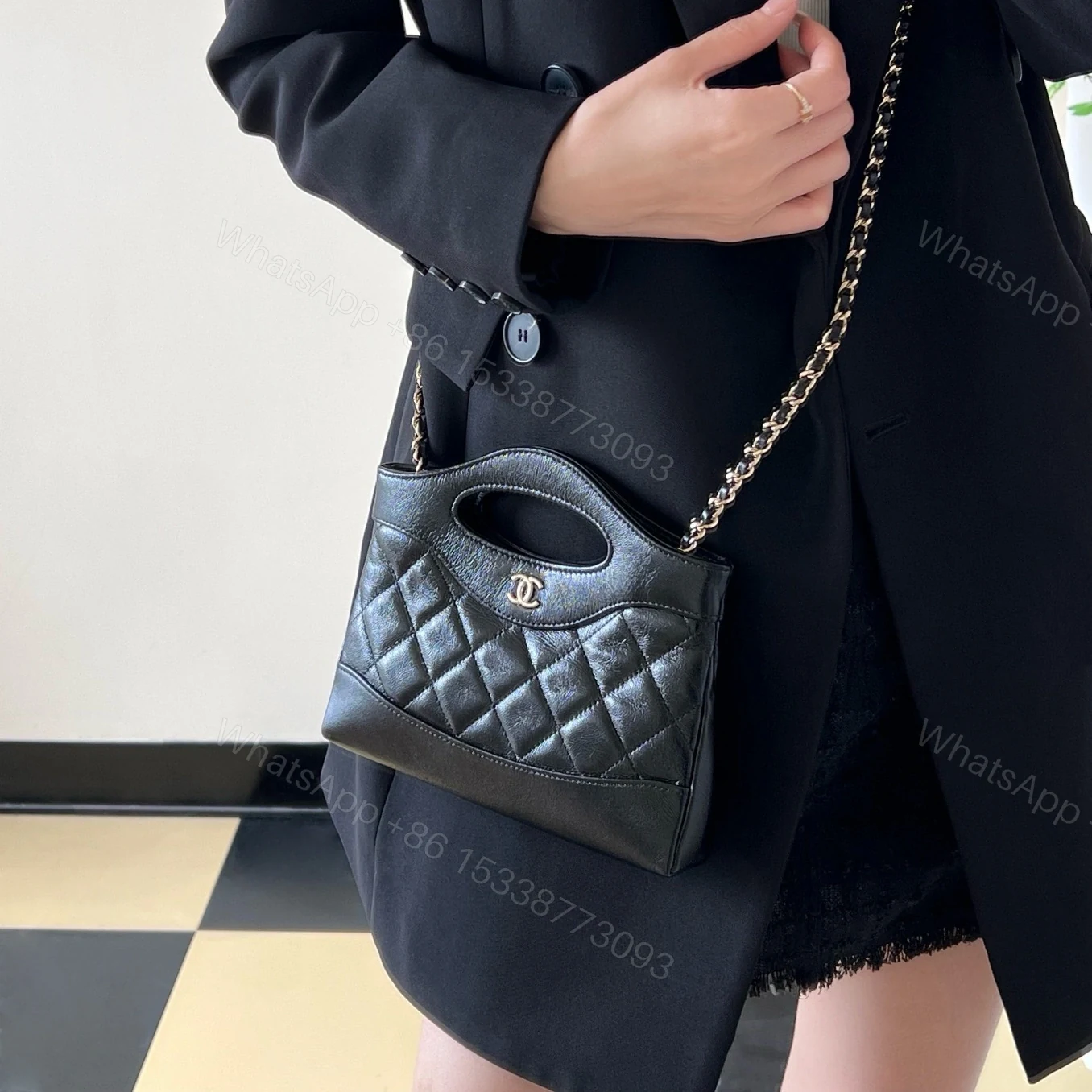 View 20 of 高仿Chanel*24S春夏系列AP3656單肩包黑色免檢版