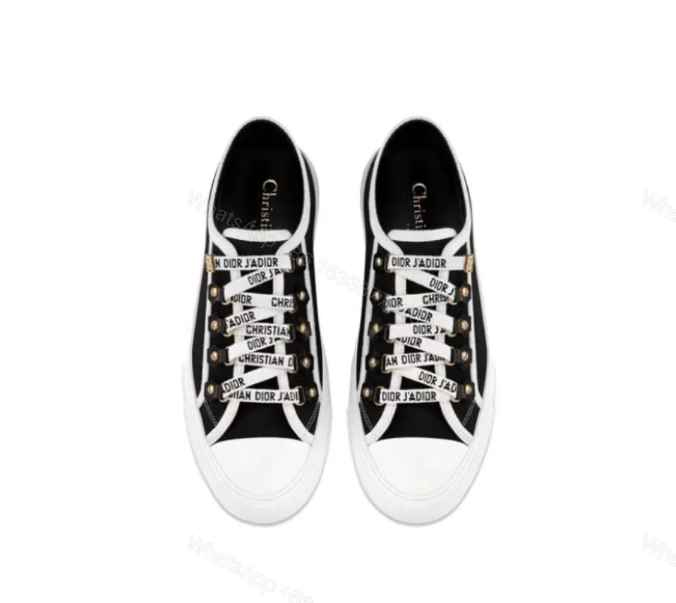 Dior Walk'N'Dior Low Top Black Canvas KCK177CVA_S12X — view 2