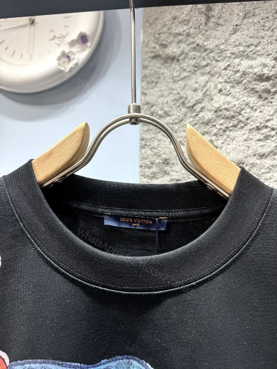 View 7 of Bold Graphic Tee: Luxe Motifs, Premium Cotton Blend Tee