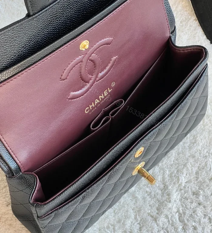 View 5 of Chanel-Inspired Quilted Leather Crossbody: Luxe, Versatile, Iconic