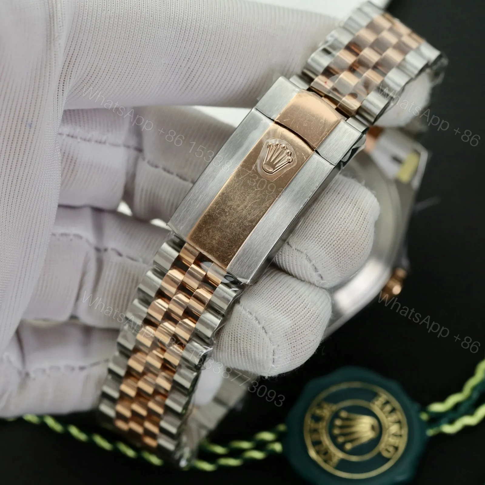 View 5 of Replica Rolex Lady-Datejust Black Dial 179171 36 mm