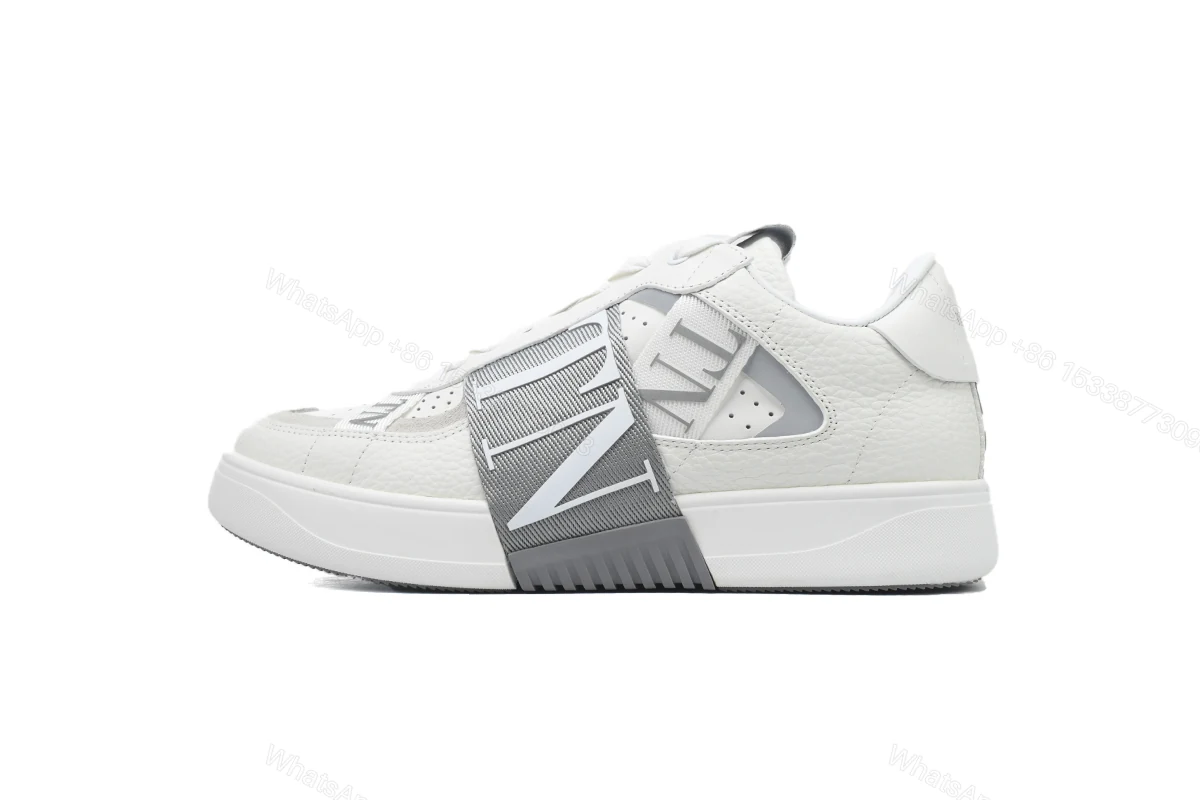 View 6 of Valentino Garavani VL7N Low Sneakers White Grey