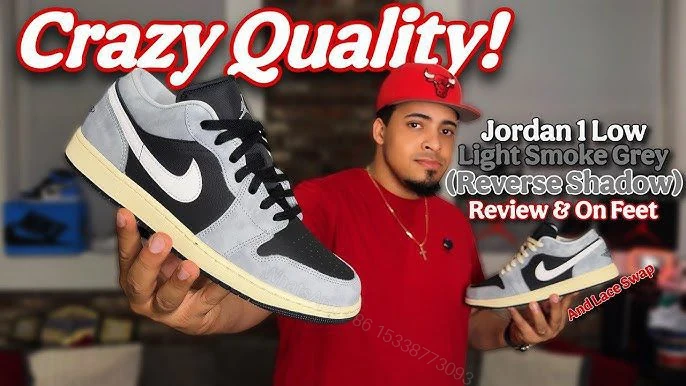 View 7 of Air Jordan 1 Retro Low Reverse Shadow First Copy Shoes | COD India