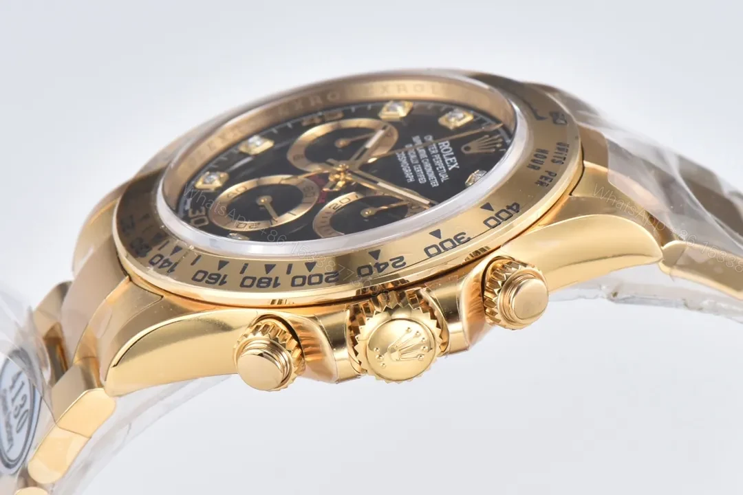 View 5 of GM Factory Clean Factory Clean 116508 Gold Daytona Black Dial Watch
