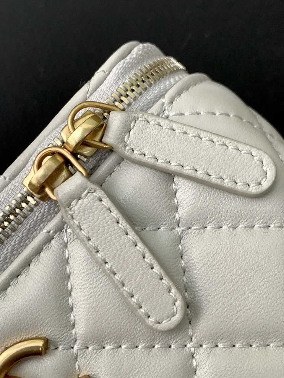 View 5 of Quilted Crossbody: Luxury Silver-Tone Hardware, Compact Style
