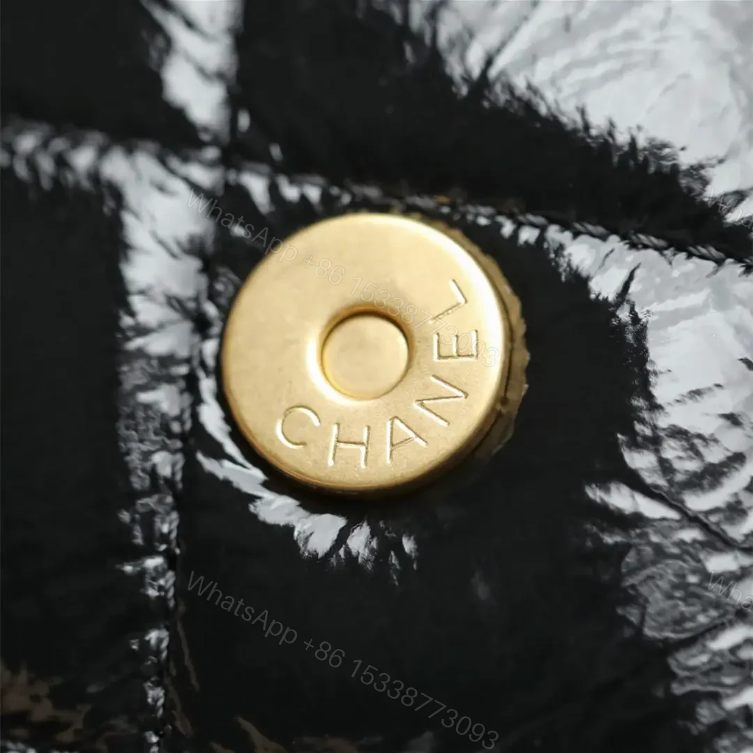 View 15 of 高仿Chanel*25A系列AS5578保齡球手提包黑色小號免檢版