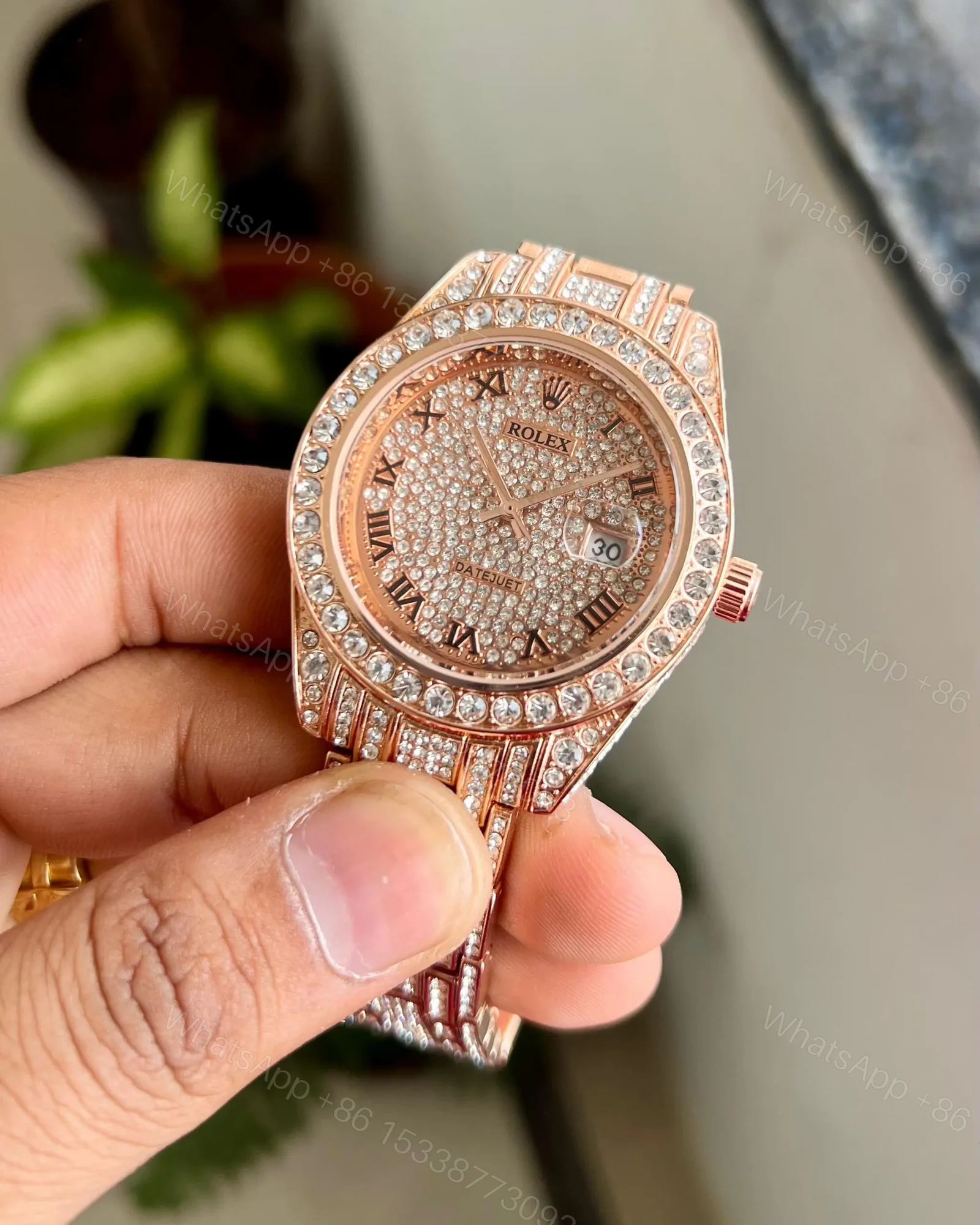 View 2 of Rolex For Men’s Model Diamond Original Model