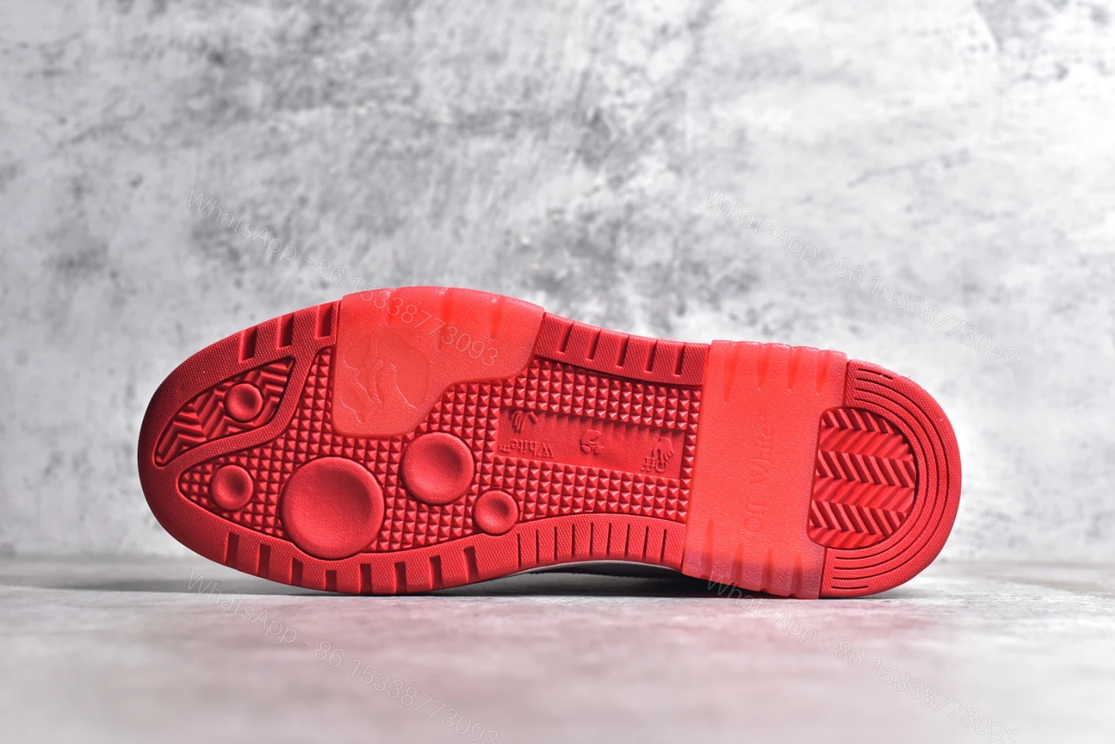View 9 of OFF-WHITE Out Of Office White Red