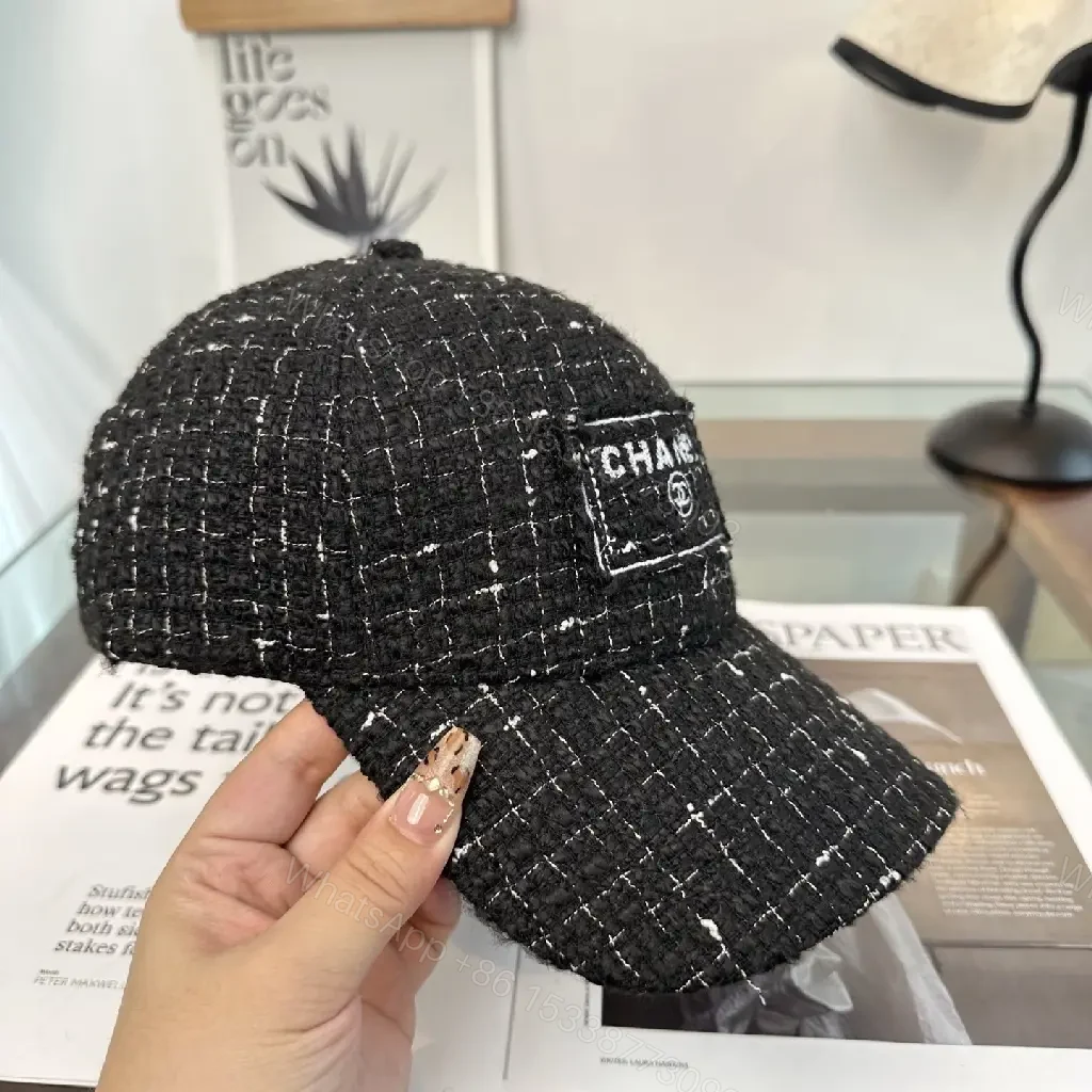 View 6 of Textured Tweed Cap — City-Chic, All-Day Confidence