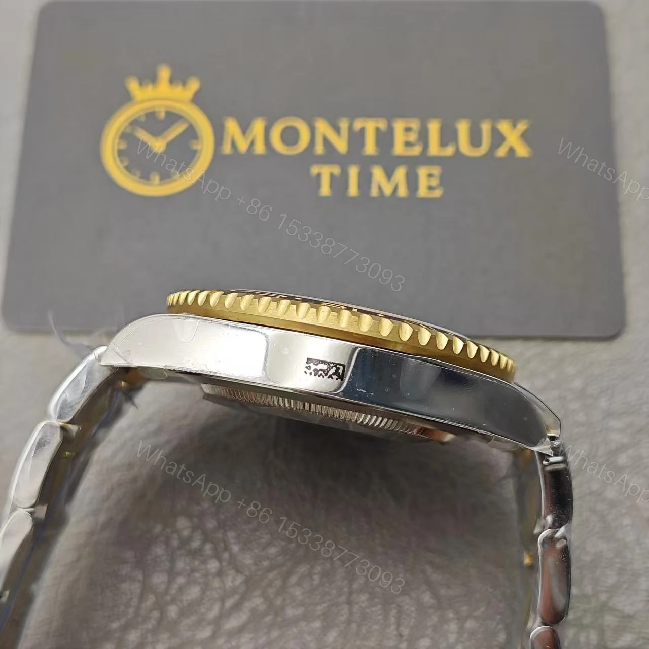 View 5 of Replica Rolex GMT-Master II Black Dial 116713