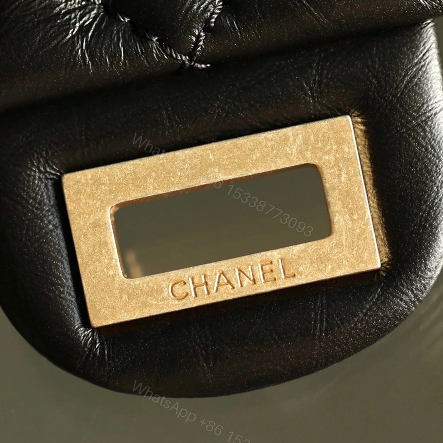 View 11 of 原單Chanel口蓋包2.55系列全鋼復古金Mini免檢版