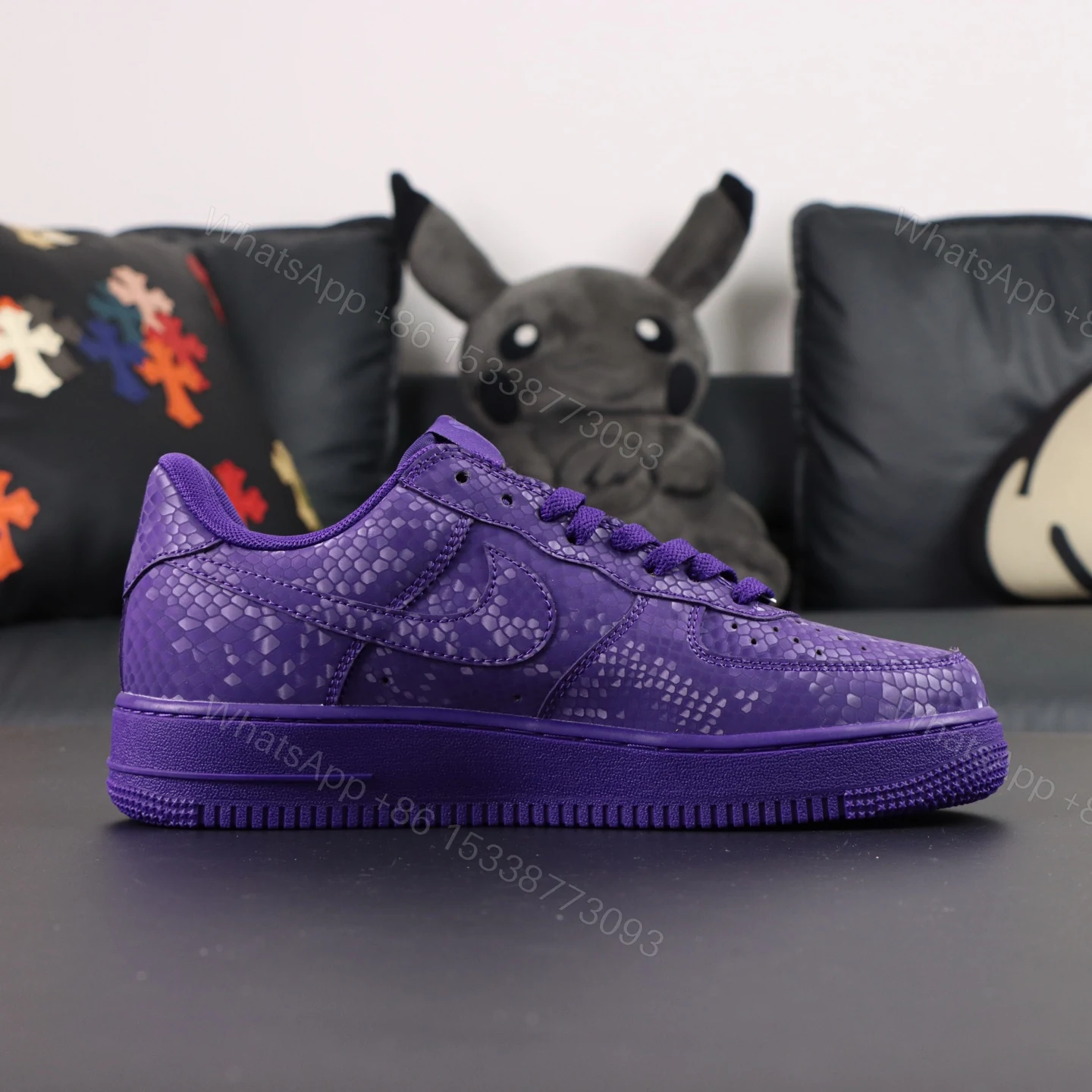 View 2 of Air Force 1 Low Kobe Bryant Court Purple Reps