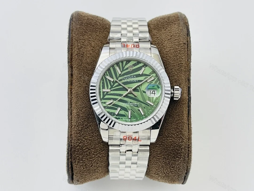 View 2 of Replica Rolex Datejust Palm Motif Dial 126234-0047 36 mm