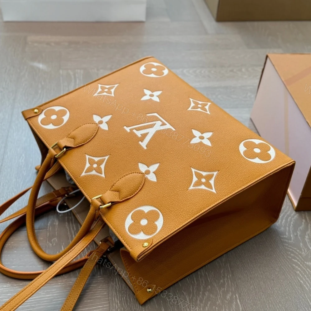View 6 of Louis Vuitton Onthego MM Bag Orange 35Cm M45982