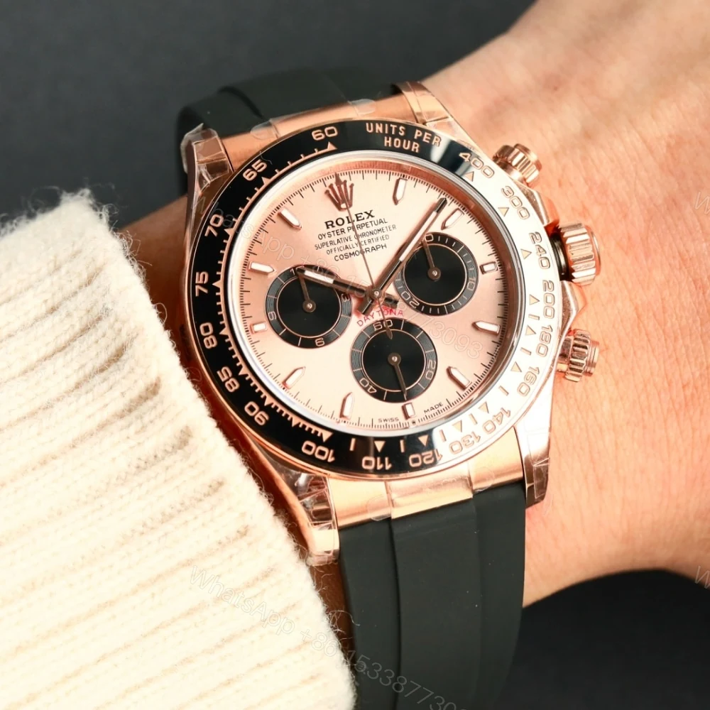 View 6 of Rolex Cosmograph Daytona Gold Everose Oysterflex 40Mm