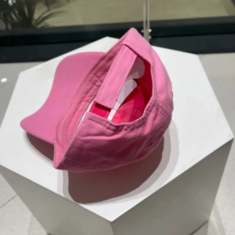 View 7 of Bold Pink Balenciaga-Inspired Cap â€“ Premium Everyday Style