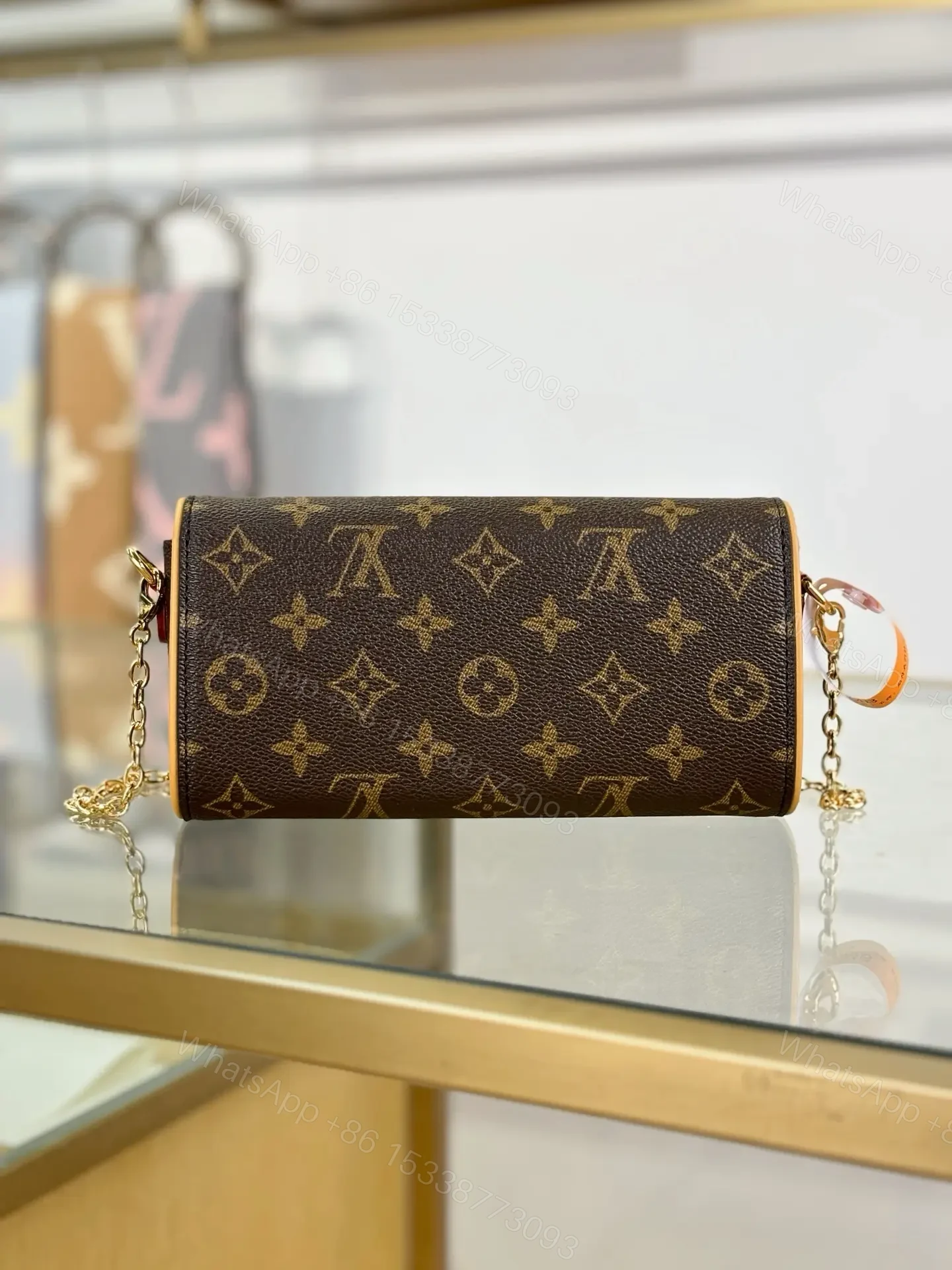 View 5 of Louis Vuitton Monogram Pochette Camille in monogram canvas