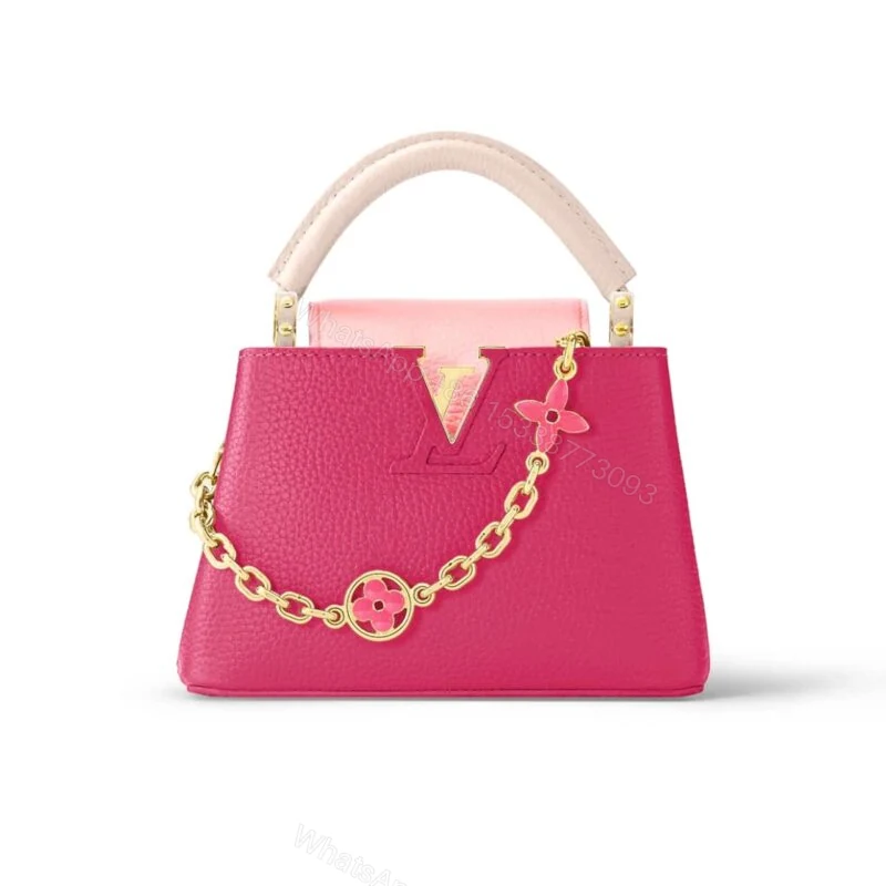 Louis Vuitton Capucines Dark Pink 27Cm M20845 — view 1