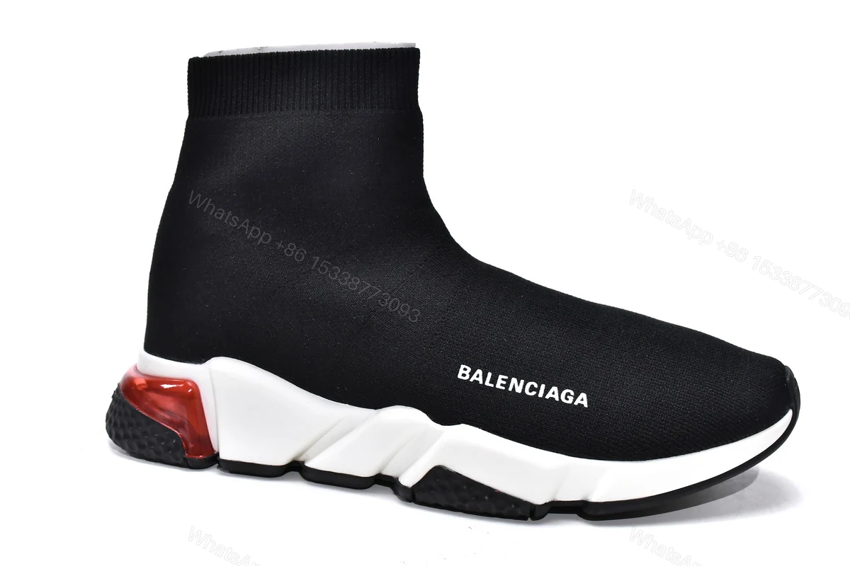 View 2 of Balenciaga Speed Trainer Black Orange