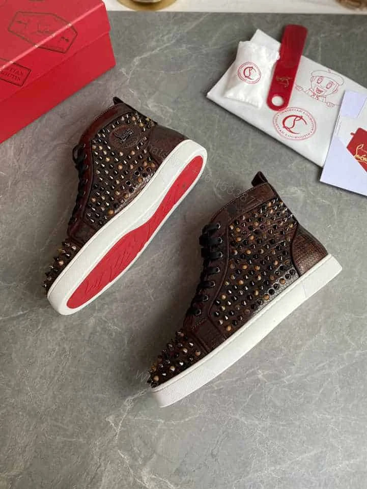 View 4 of CHRISTIAN LOUBOUTIN HIGH TOP SNEAKER – CL151