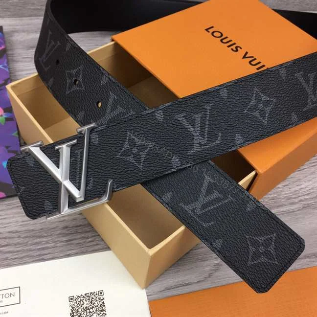 View 4 of LOUIS VUITTON PYRAMIDE 40MM REVERSIBLE BELT – B178