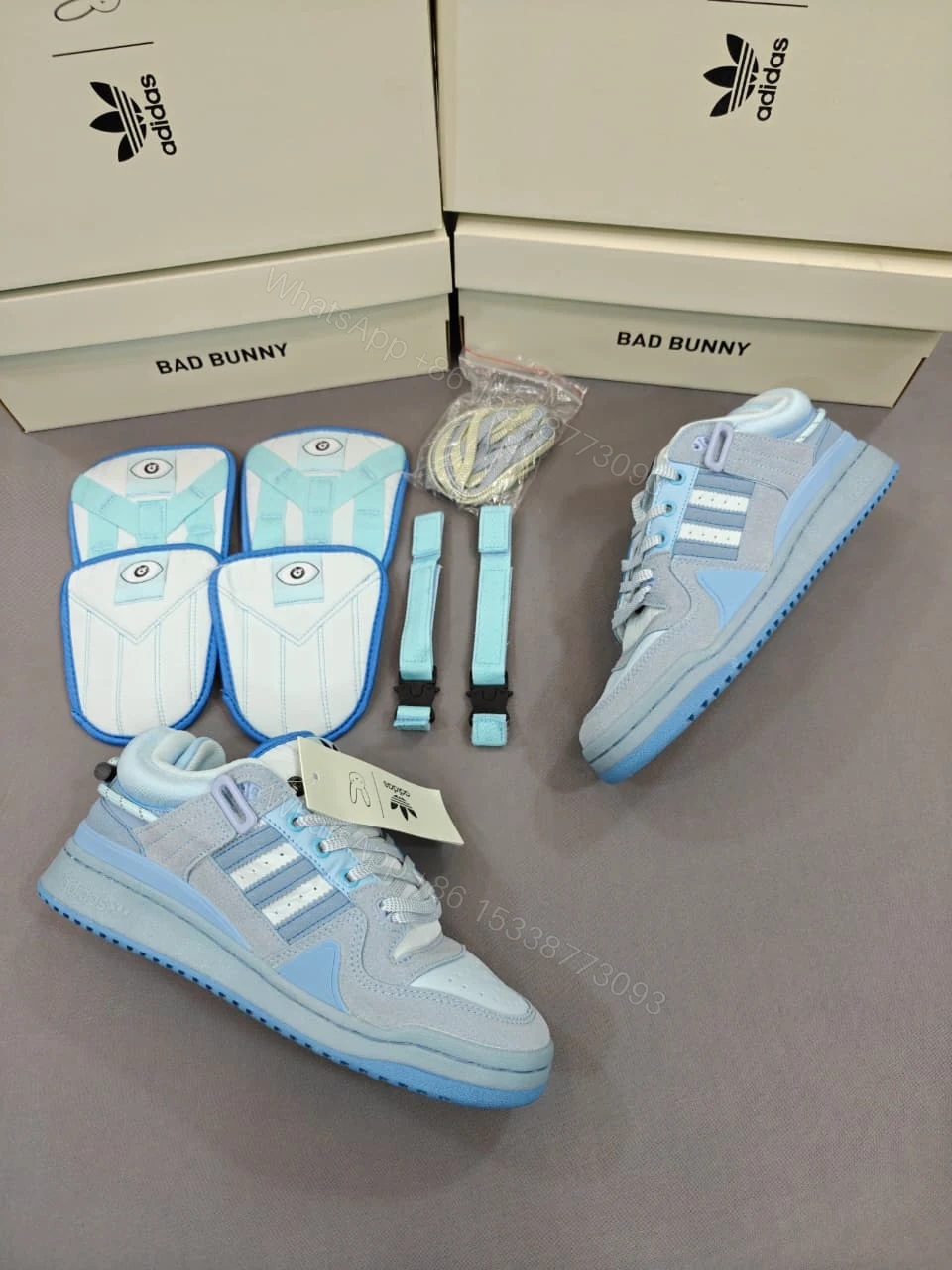 View 3 of First Copy Adidas Bad Bunny – Premium Imported Chunky Sneakers for Men & Women