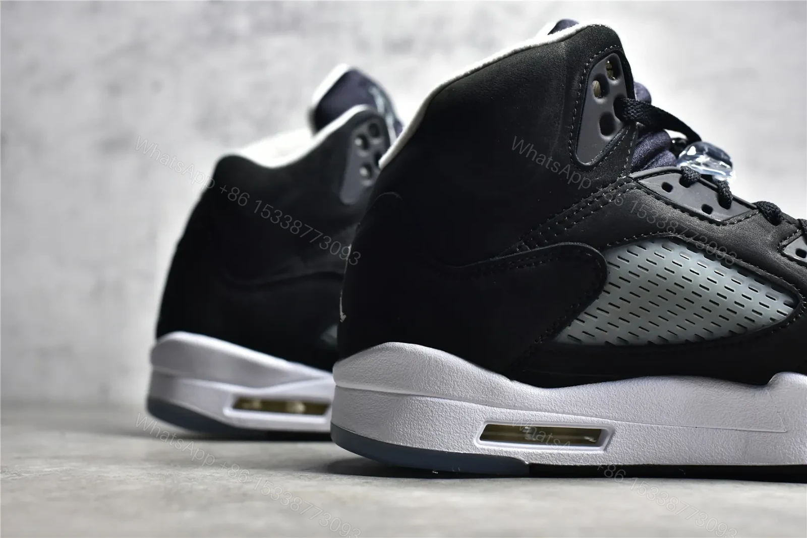 View 4 of Air Jordan 5 Retro Oreo Reps