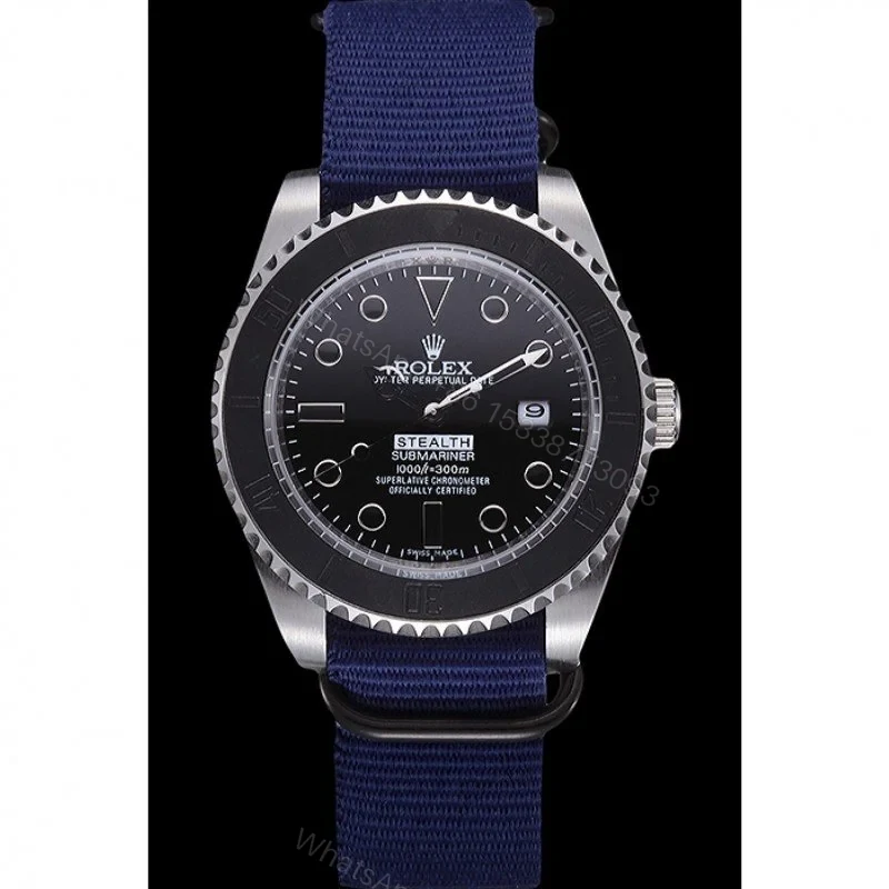 View 2 of Replica Rolex Submariner Blue Dial 621989