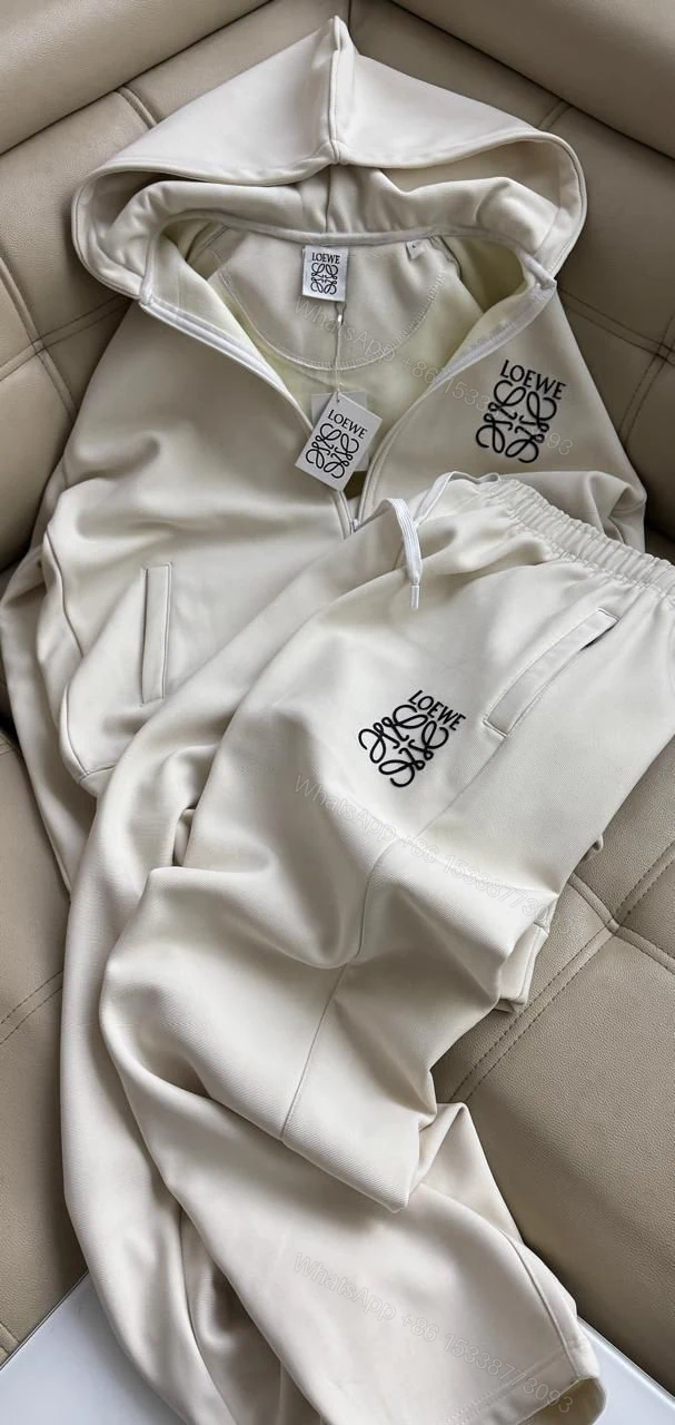 View 5 of First Copy LOEWE Store Article Full Zipper Hoodie for Men
