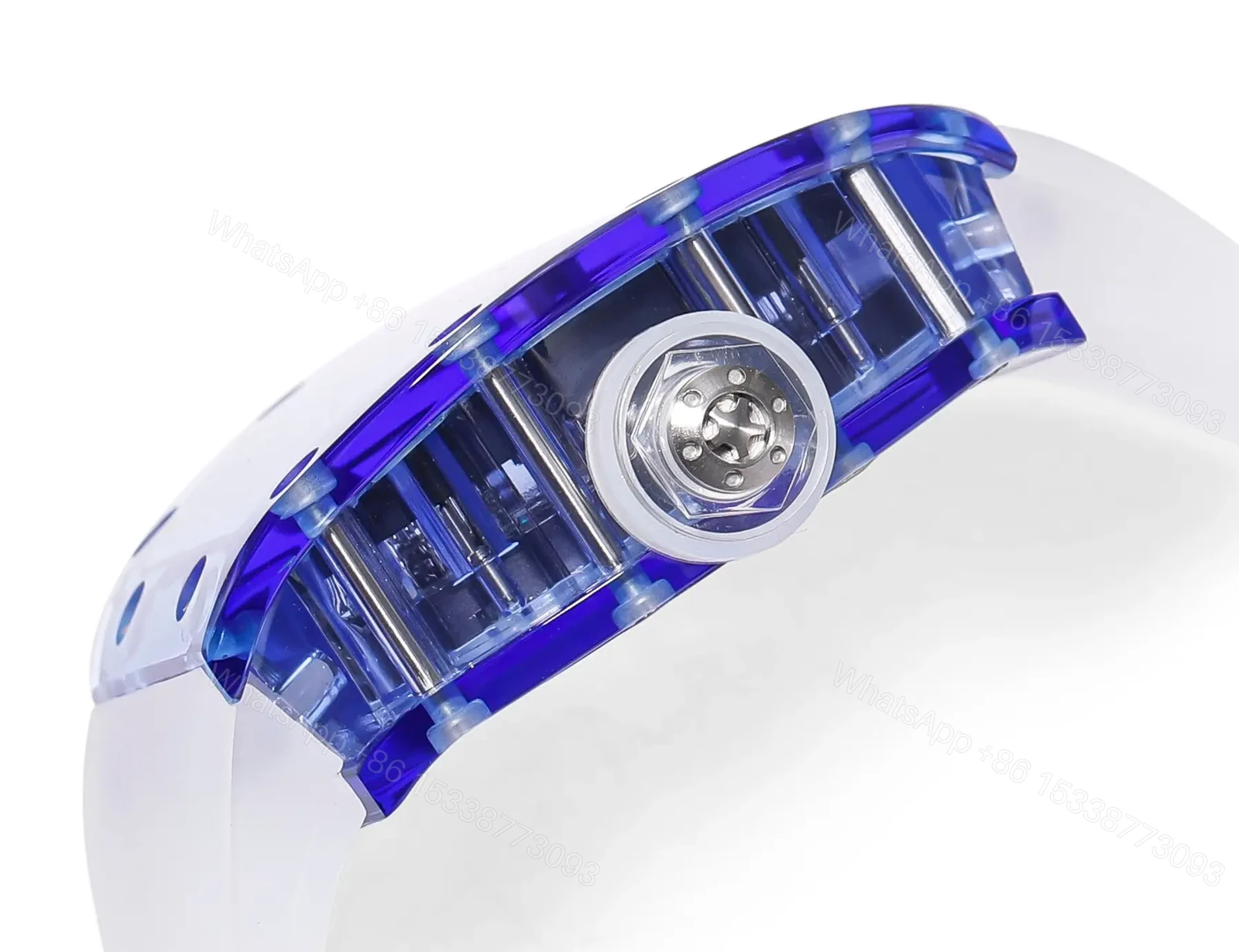 View 6 of BBR Factory MS Factory Blue Skull Tourbillon Watch