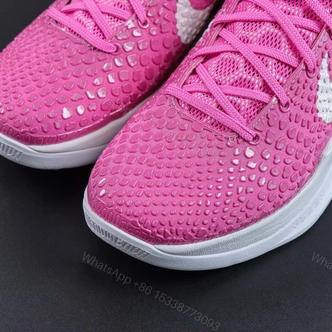 View 4 of Kobe 6 Protro Kay Yow Think Pink (2021) Reps