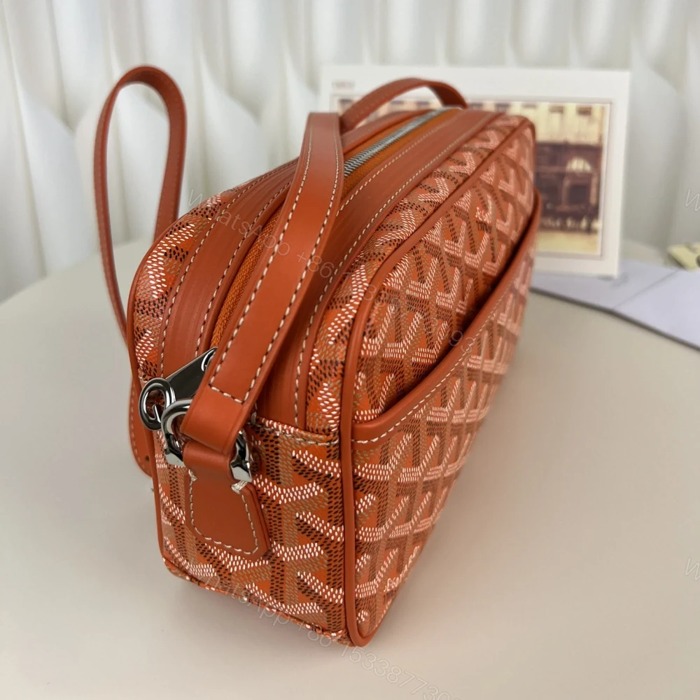 View 3 of 高仿Goyard*CAPVEP11相機郵差包橙色小號免檢版