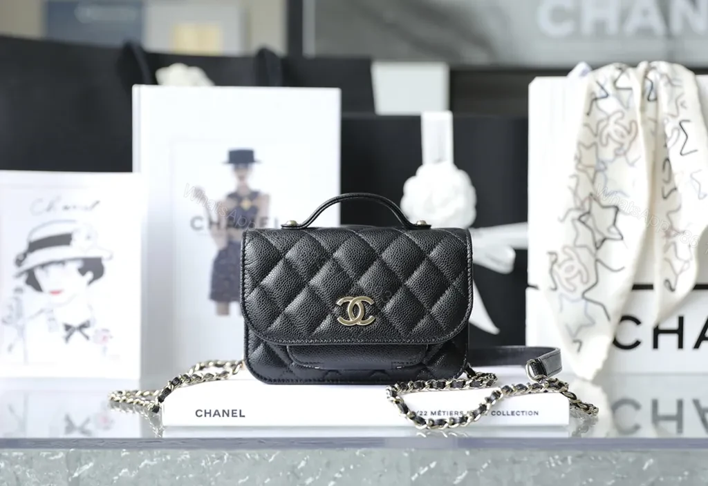 Chanel-Inspired Quilted Mini Flap Bag: Luxe, Versatile — view 4