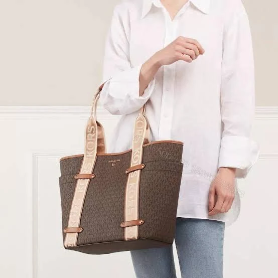 View 4 of Michael Kors Maeve Large Tote Bag First Copy | Premium Replica Designer Handbag
