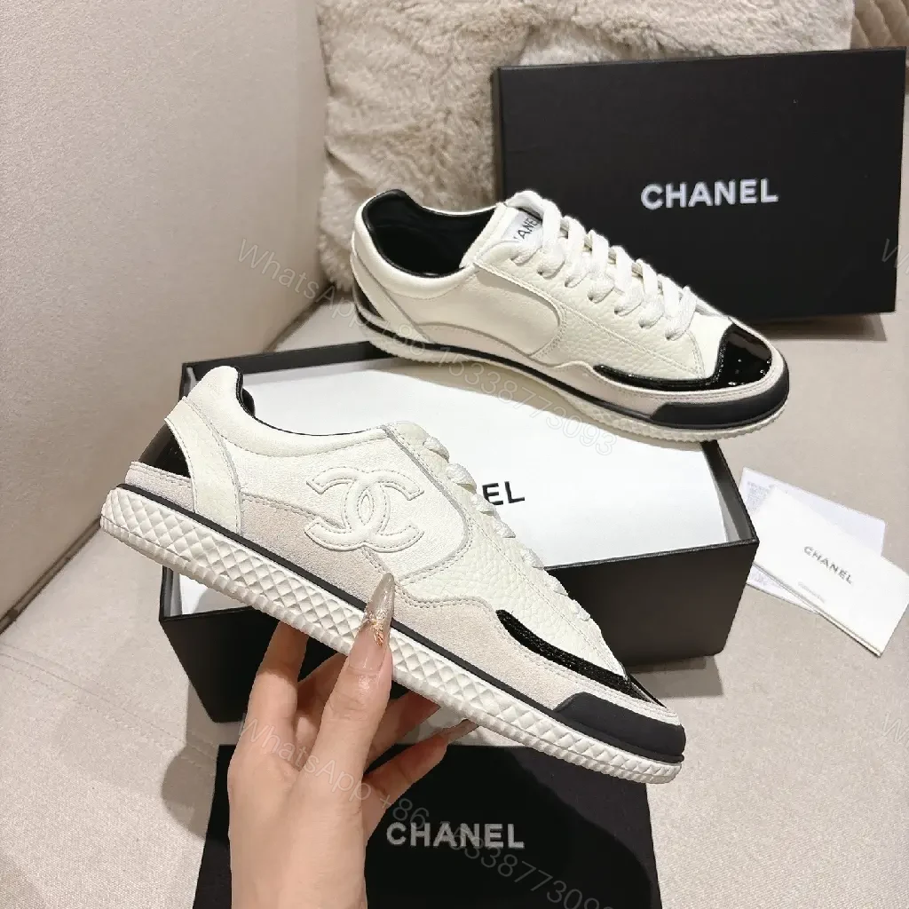 View 3 of Textured Leather Luxe Sneakers for All-Day Comfort