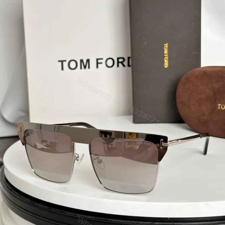 View 8 of Bold Two-Tone Tom Ford Sunglasses: Gradient, All-Day Comfort