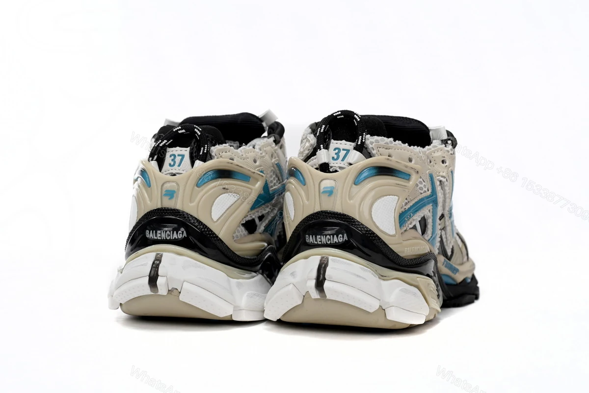 View 3 of Balenciaga Runner Beige Grey Blue 677402 W5RH6 0312