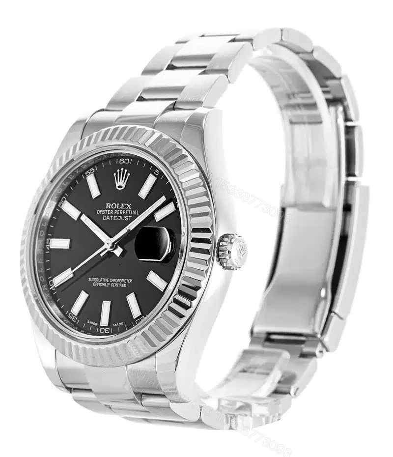 View 2 of Rolex Datejust 116334 41mm Black Dial