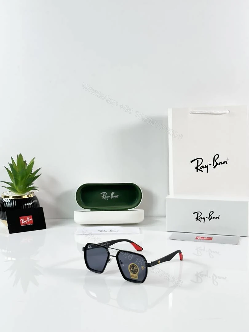 First Copy RayBan 010 Black Sunglasses — view 1
