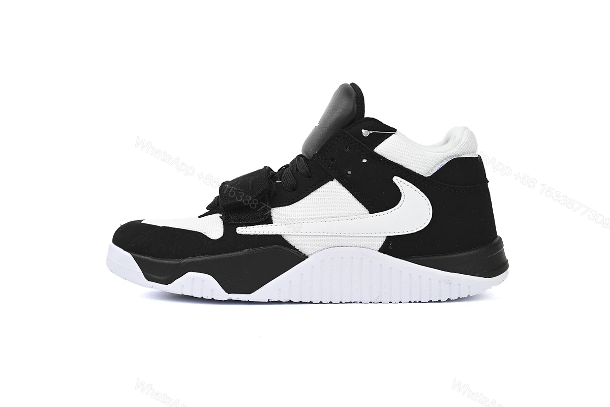 View 10 of Travis Scott x Jordan Cut The Check Nice Kicks Oreo FZ8117-045